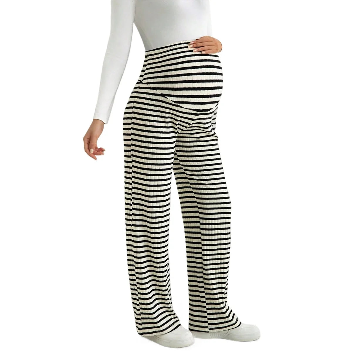 Maternity Ribbed Lounge Pants