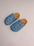 Children's Glitter Loafers