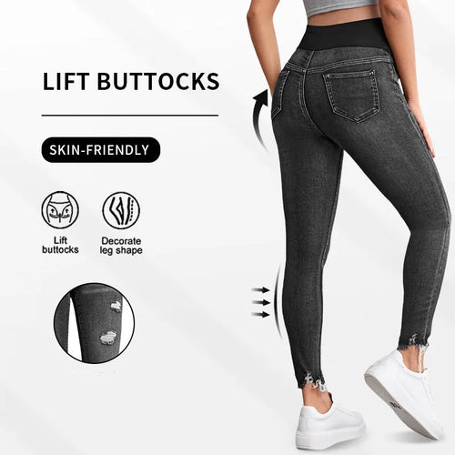 Butt Lifting Maternity Jeans