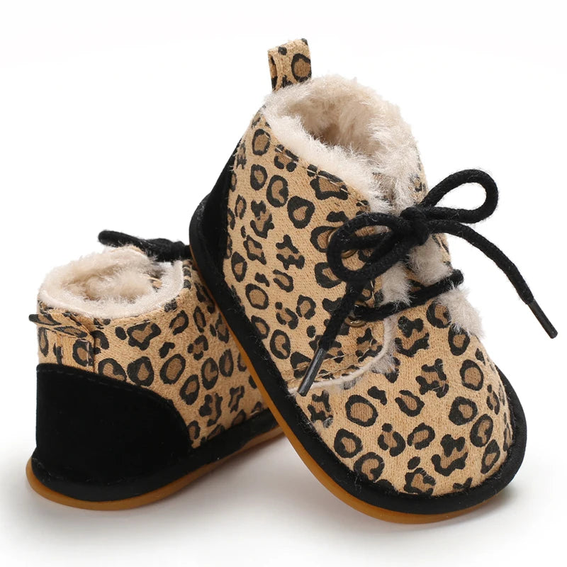 Leopard Baby Shoes