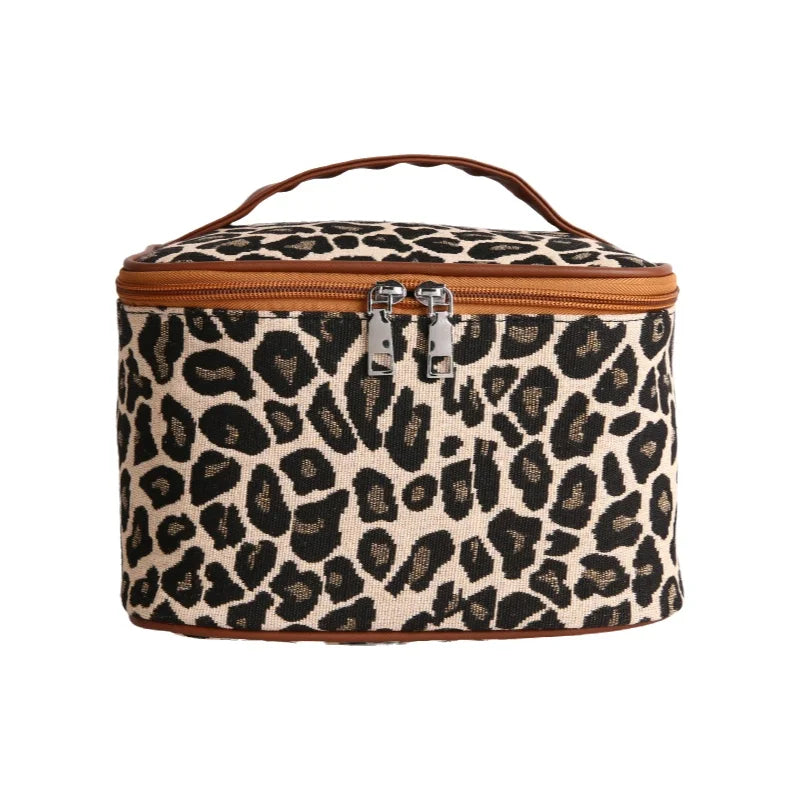 Leopard Cosmetic Bag