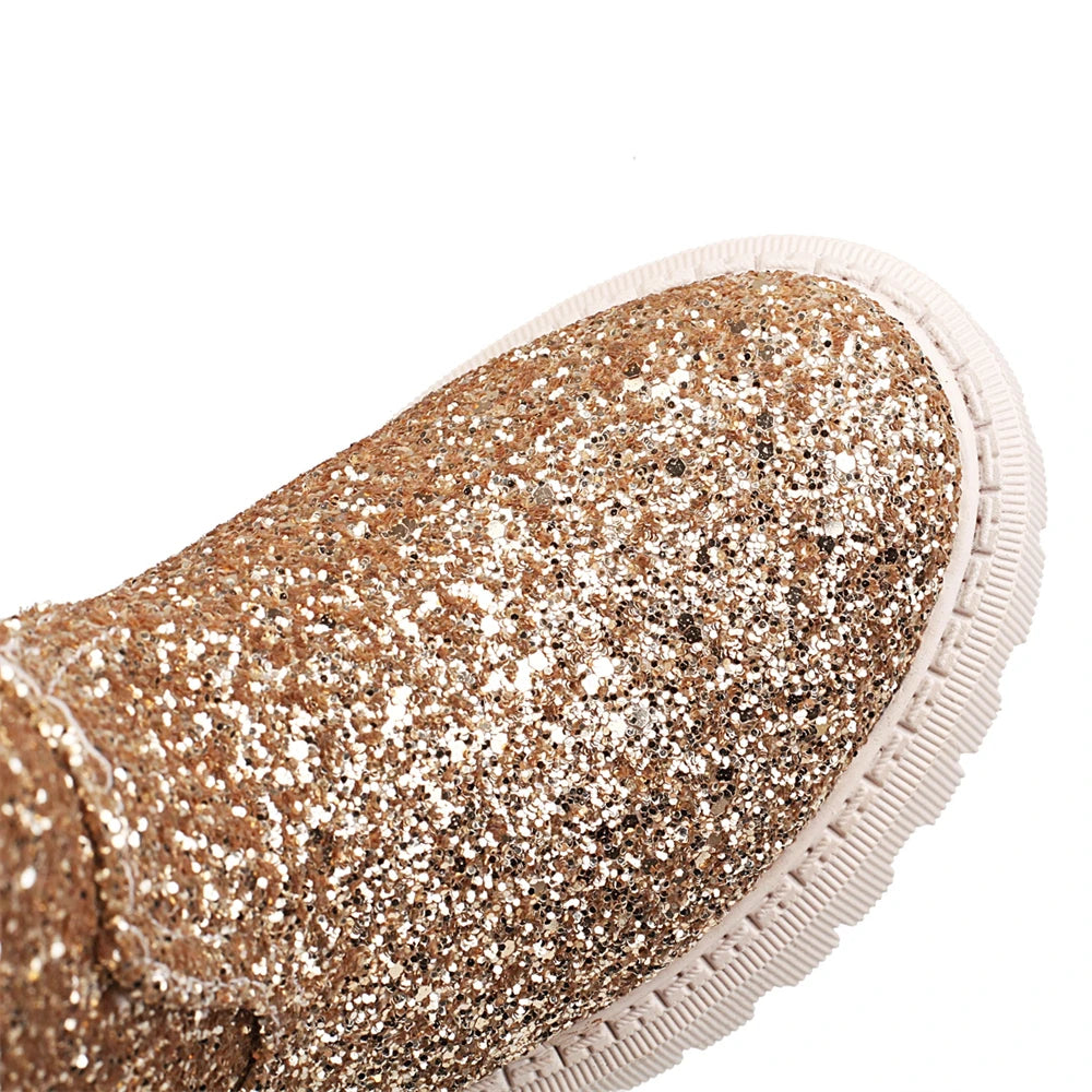 Chelsea Glitter Booties