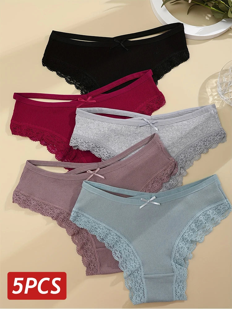 5-Piece Cotton Underwear Set