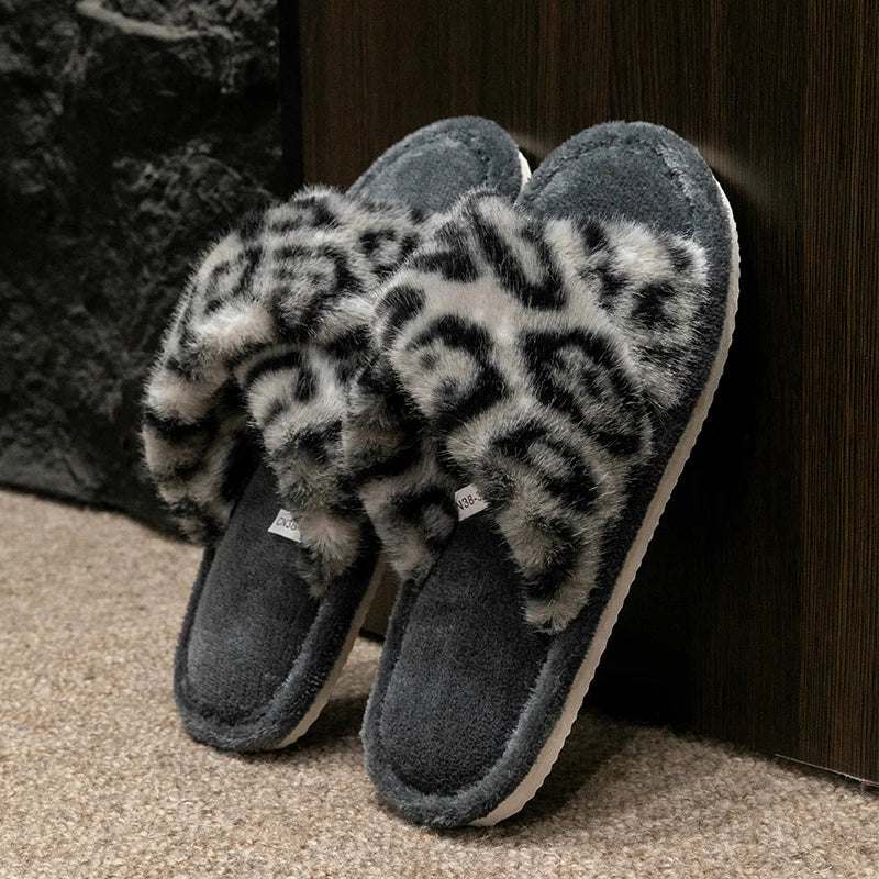 Leopard Slippers
