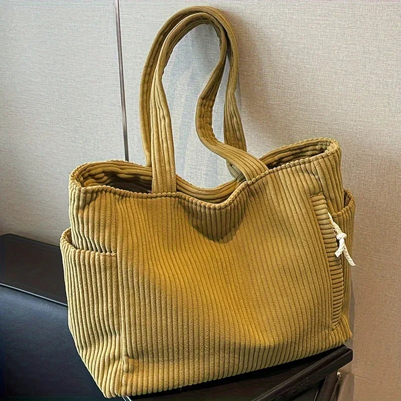 Corduroy Handbag
