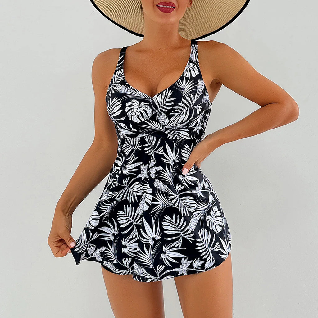 Tankini & High Waist Swim Shorts