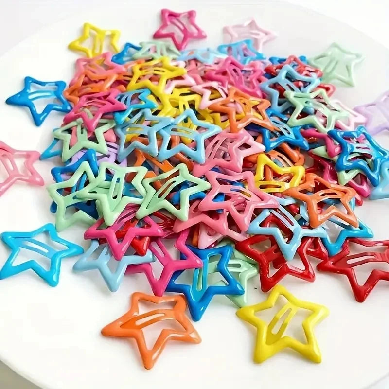 Star Hair Clip Set(20Pcs)