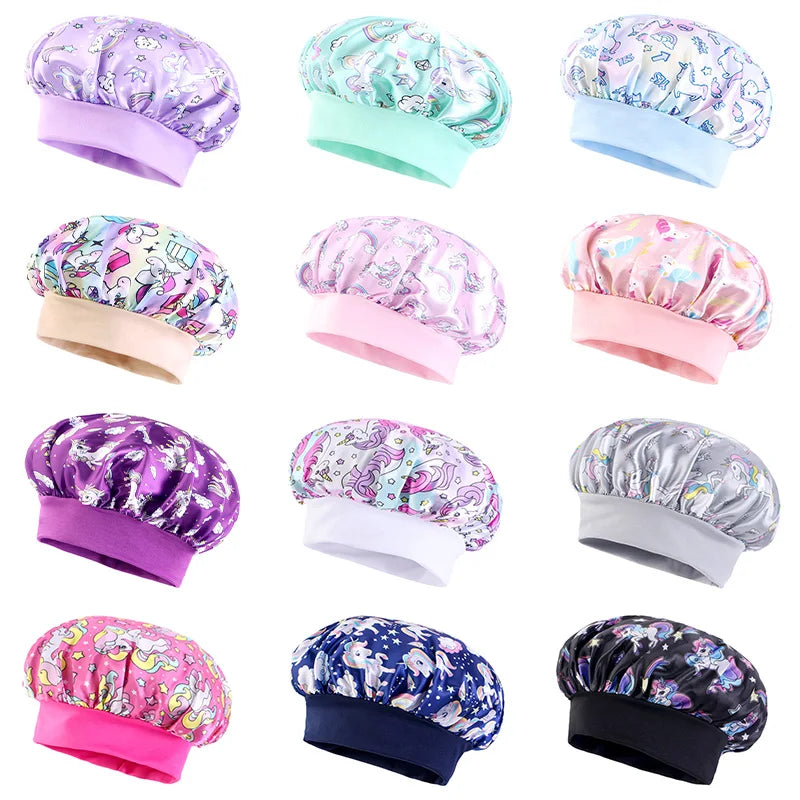 Children's Satin Bonnet