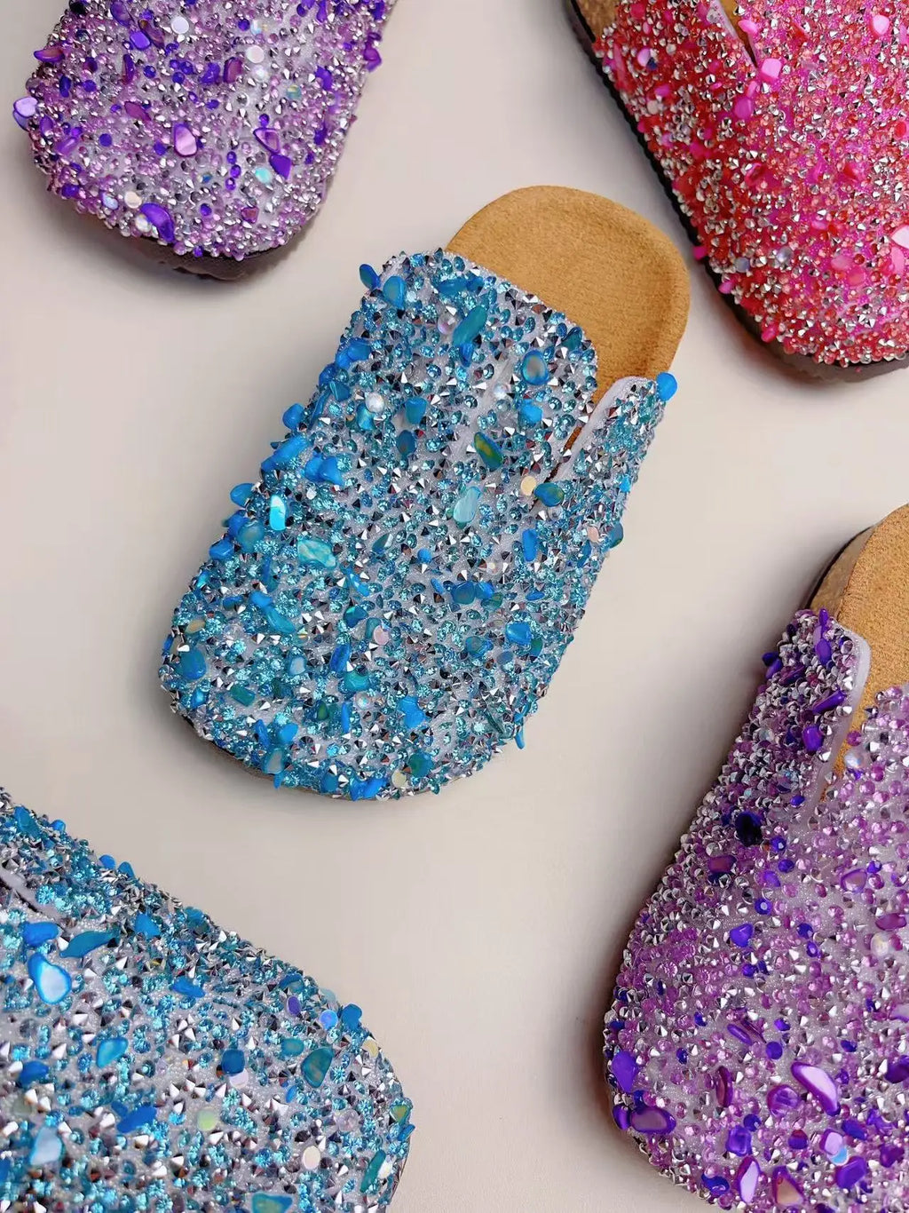 Children's Glitter Loafers
