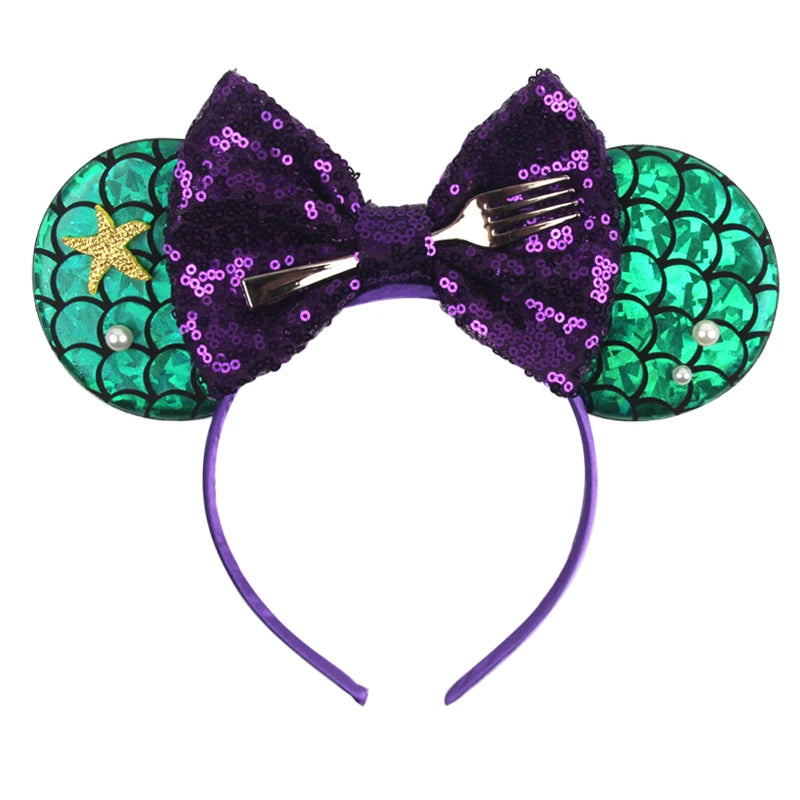 Sparkly Sequin Mouse Ears Headband
