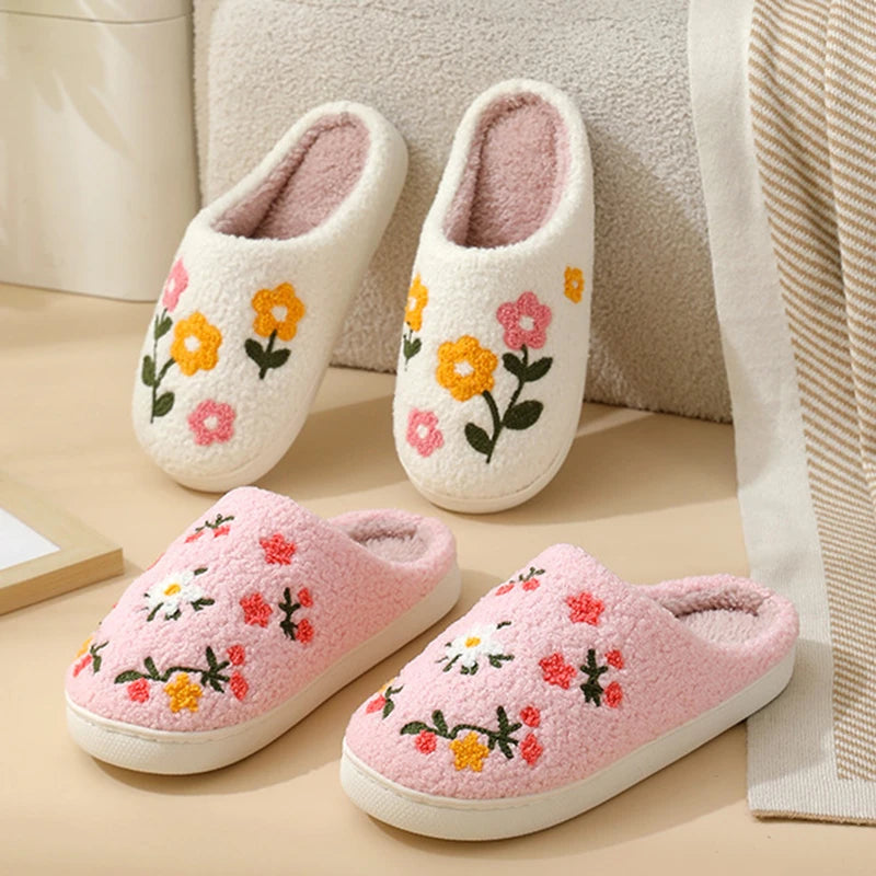 Plush House Slippers