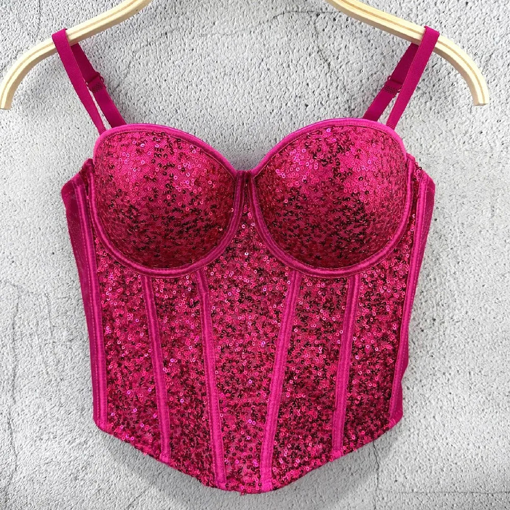 Sequin Bustier