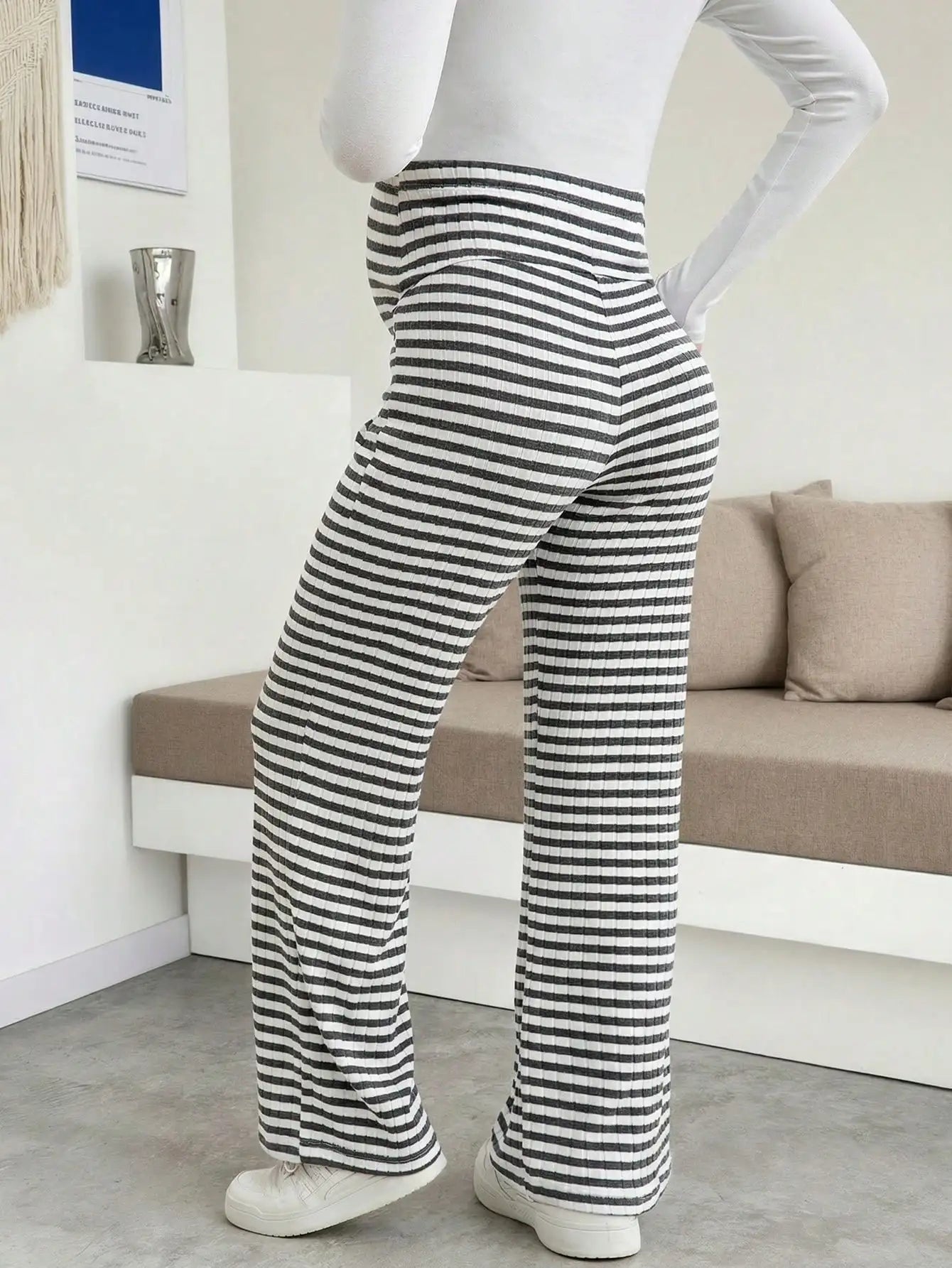 Maternity Ribbed Lounge Pants