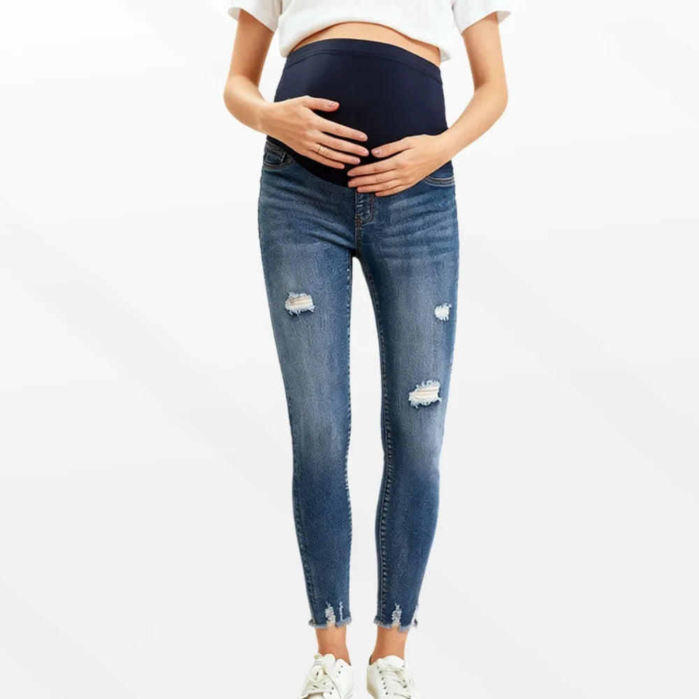 Ripped Maternity Jeans