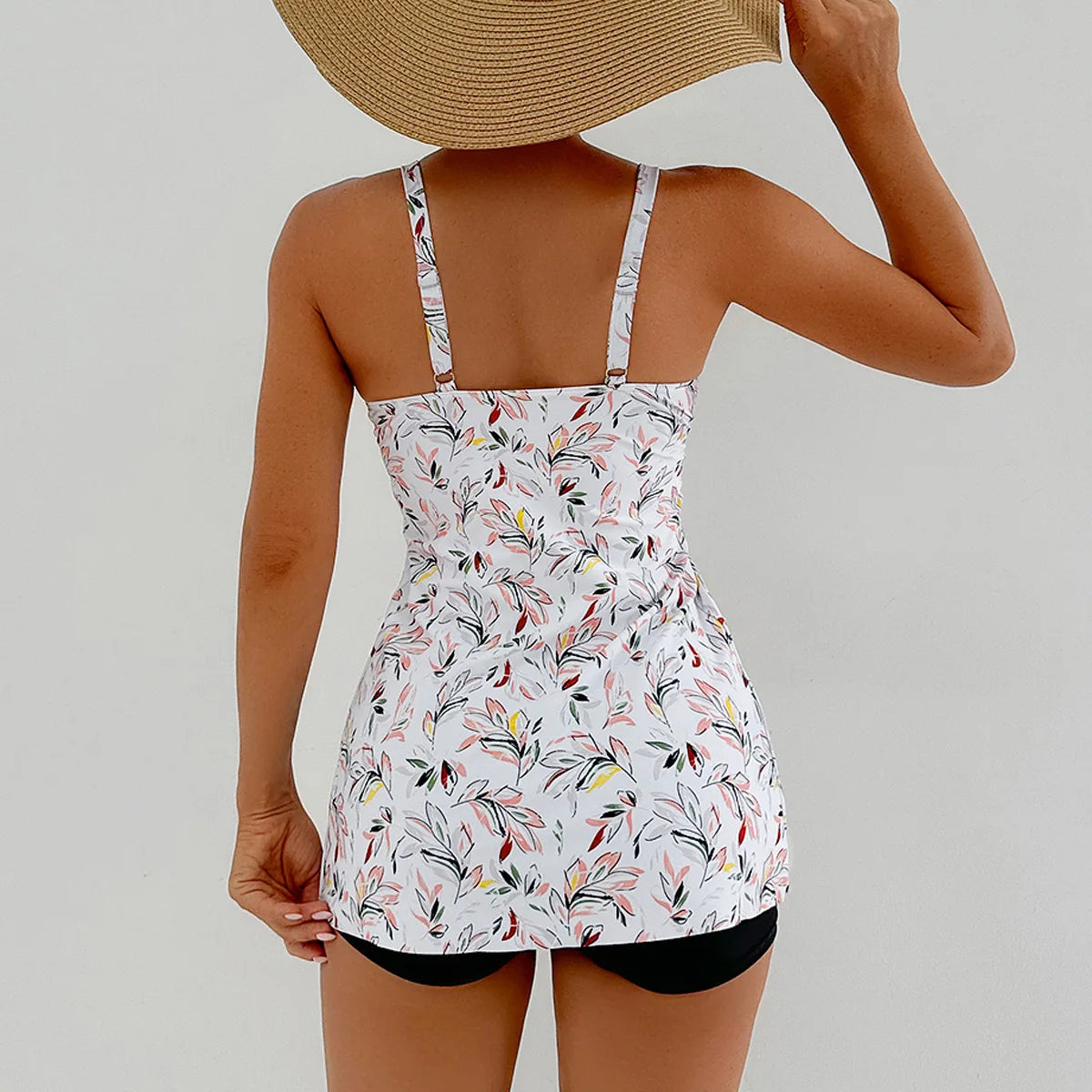 Tankini & High Waist Swim Shorts