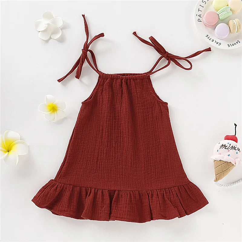 Toddler Breathable Cotton Dress