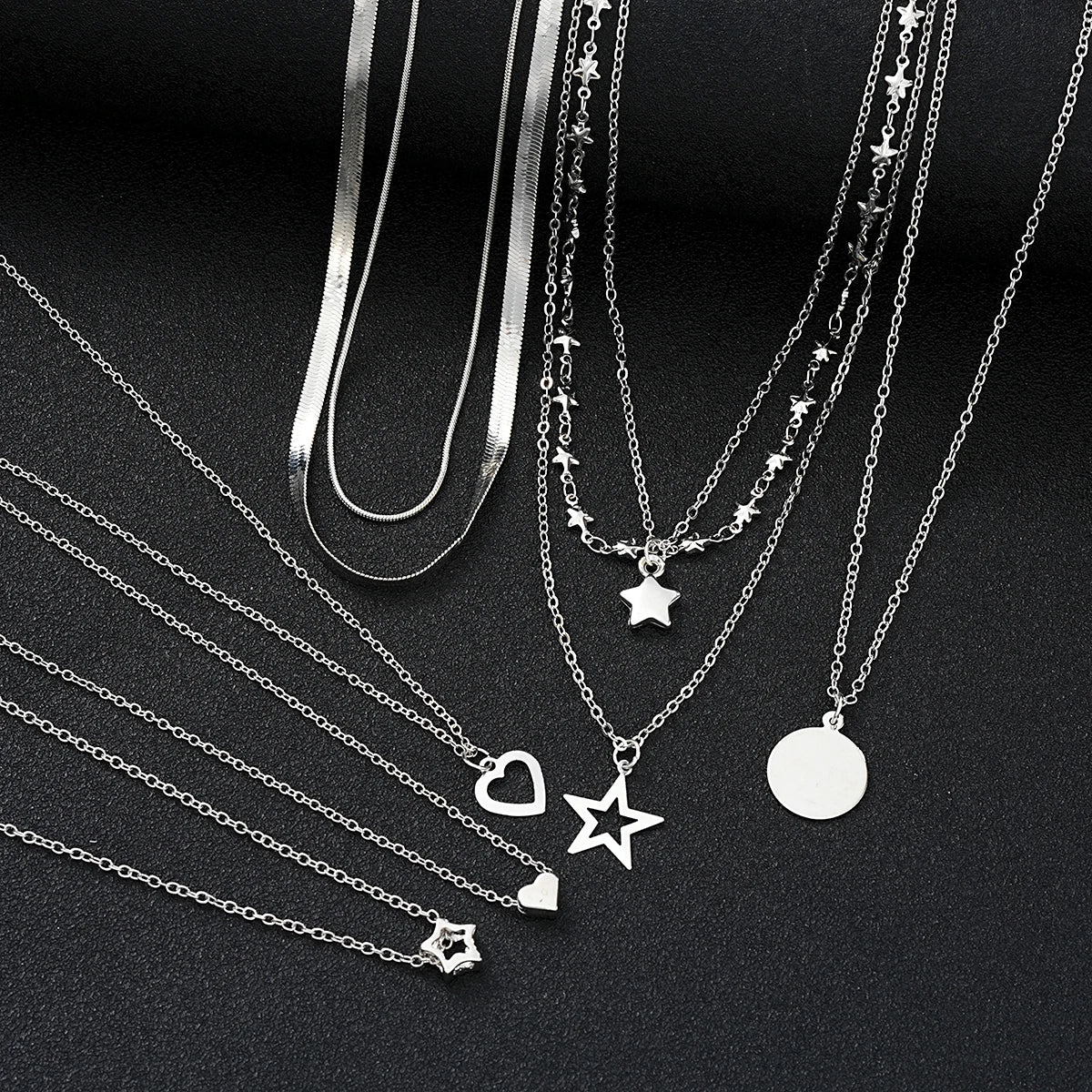 Necklace Set(9Pcs)