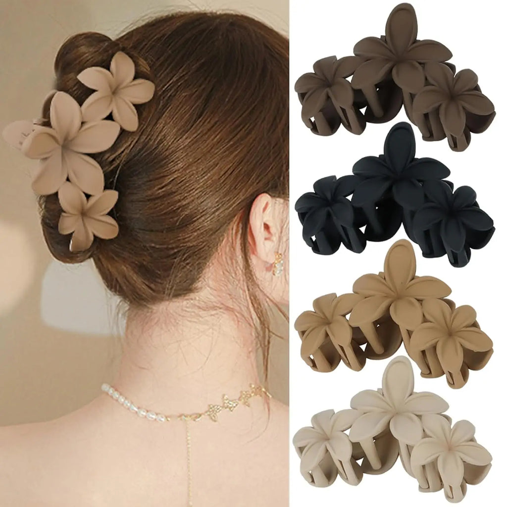 Flower Hair Clip Set(4Pcs)