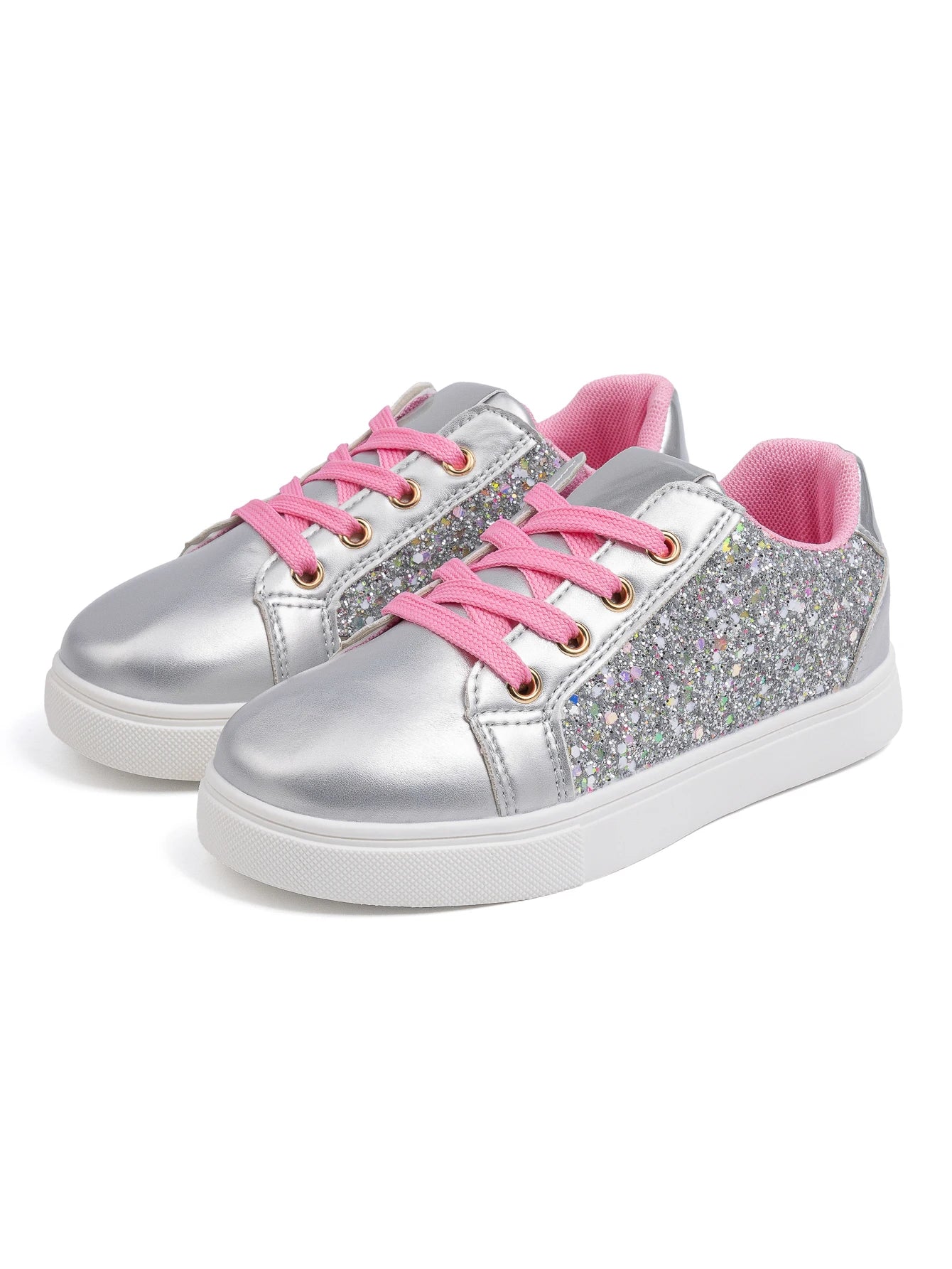 Girls Glitter Sneakers