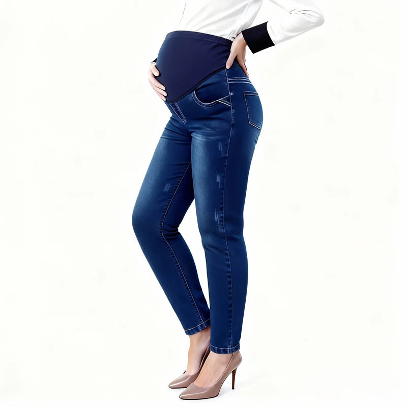 High Waist Maternity Jeans