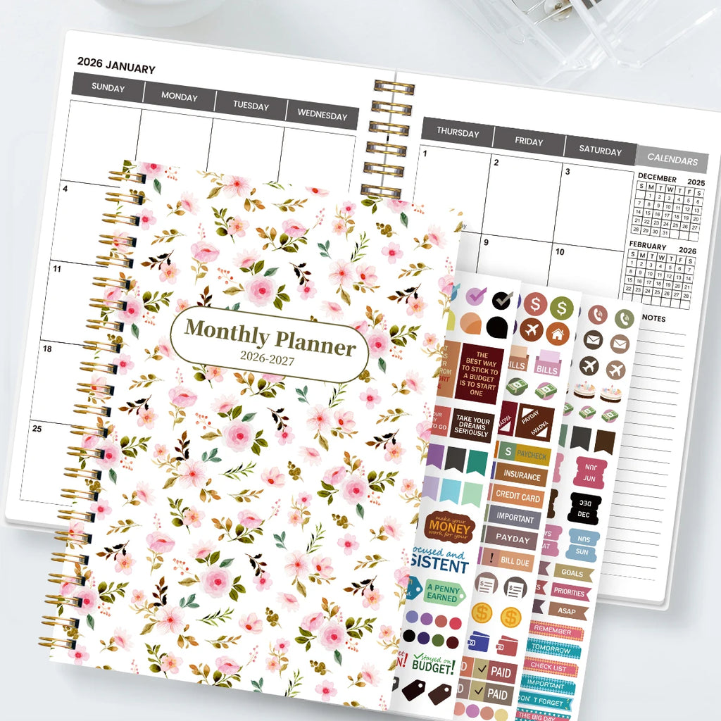 Jan 2026 to Dec 2027 A5 Planner