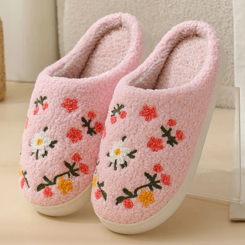 Plush House Slippers