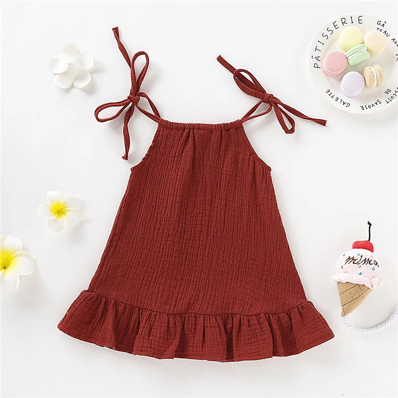 Toddler Breathable Cotton Dress