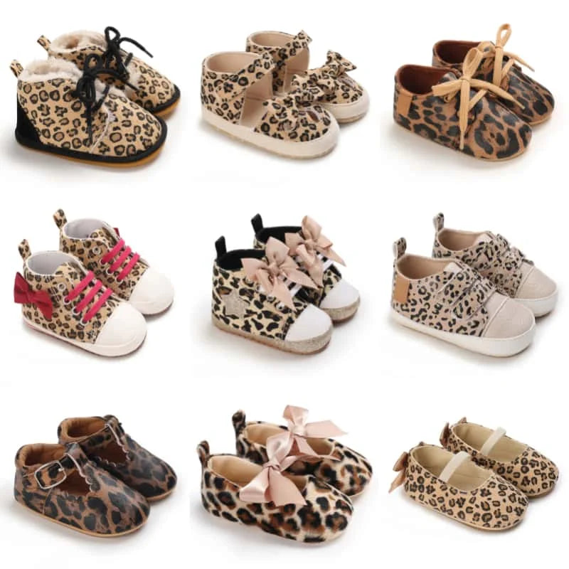 Leopard Baby Shoes