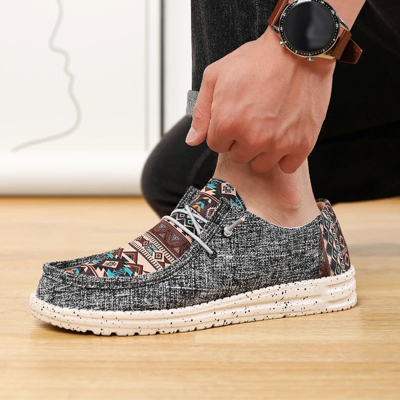 Lightweight Canvas Loafers
