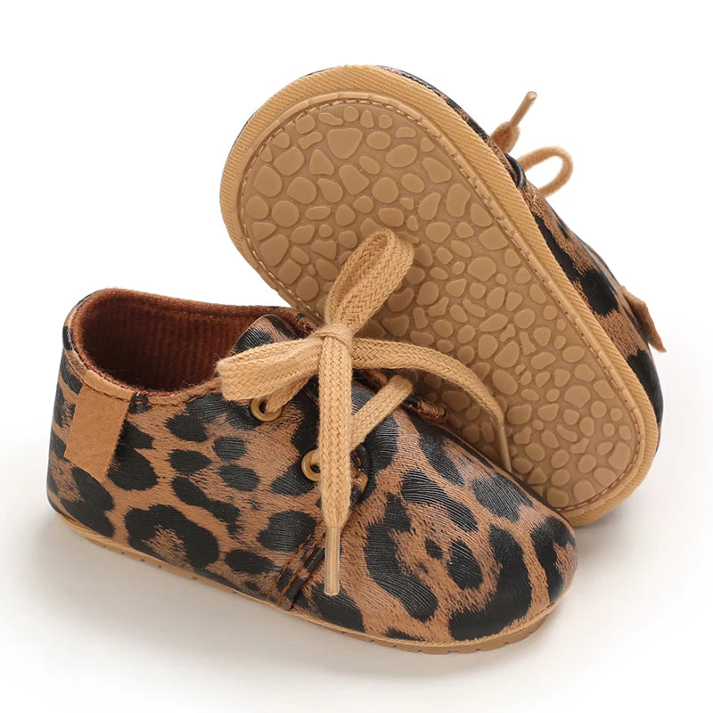 Leopard Baby Shoes