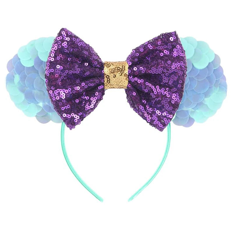 Sparkly Sequin Mouse Ears Headband