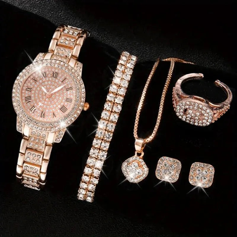 6Pcs Alloy Jewelry Set