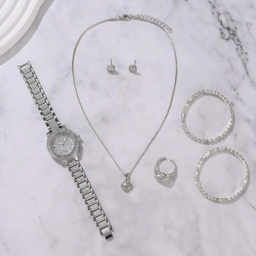 6Pcs Alloy Jewelry Set