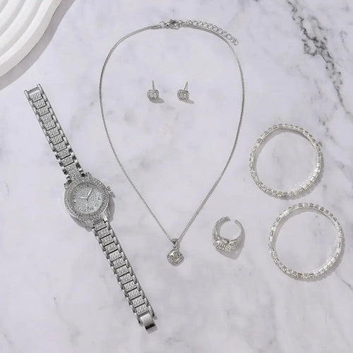 6Pcs Alloy Jewelry Set