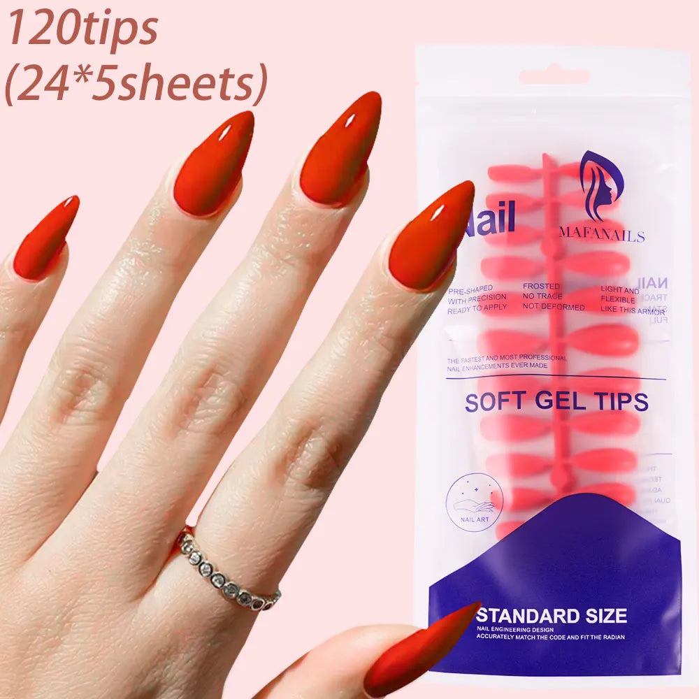 French Tip False Nails(120Pcs/240Pcs)