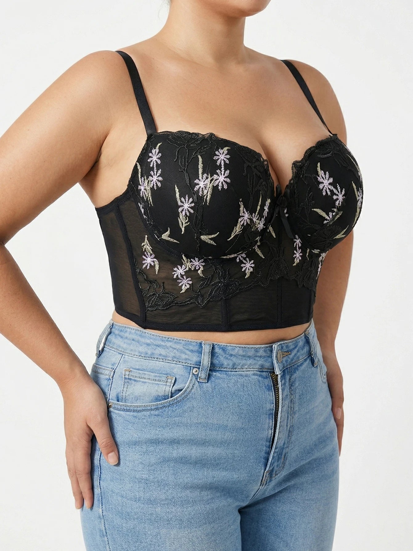 Floral Bustier