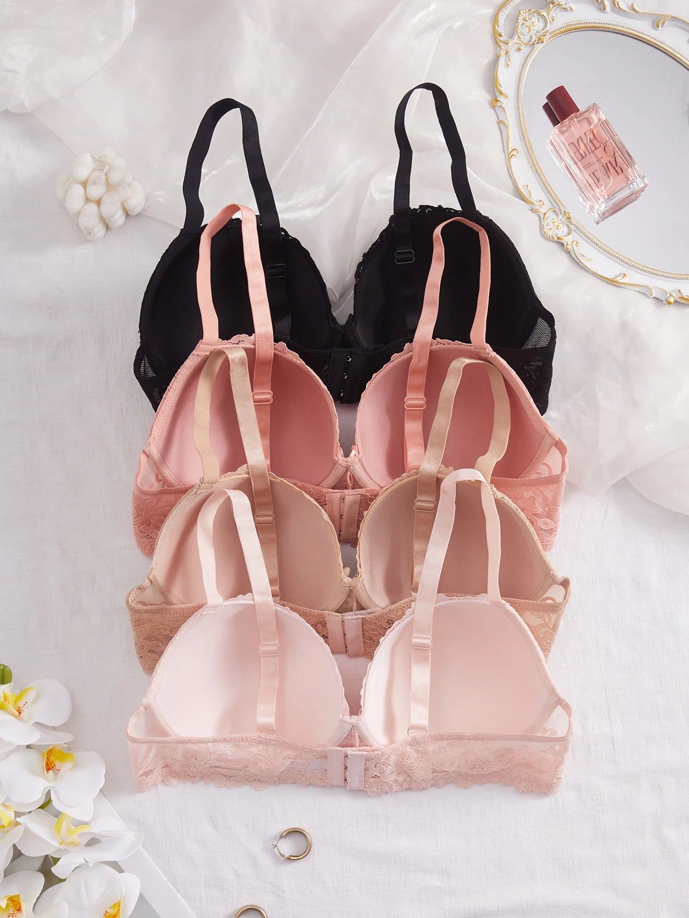 4 Piece Bra Set