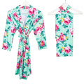 Maternity Robe & Matching Swaddle Set