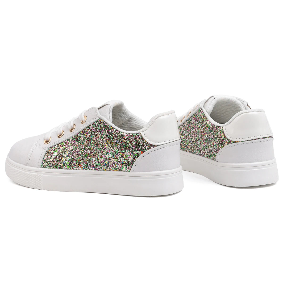 Girls Glitter Sneakers