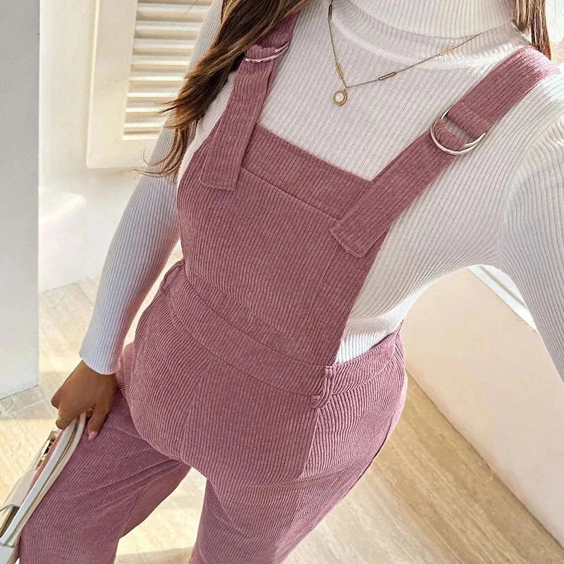 Maternity Corduroy Overalls