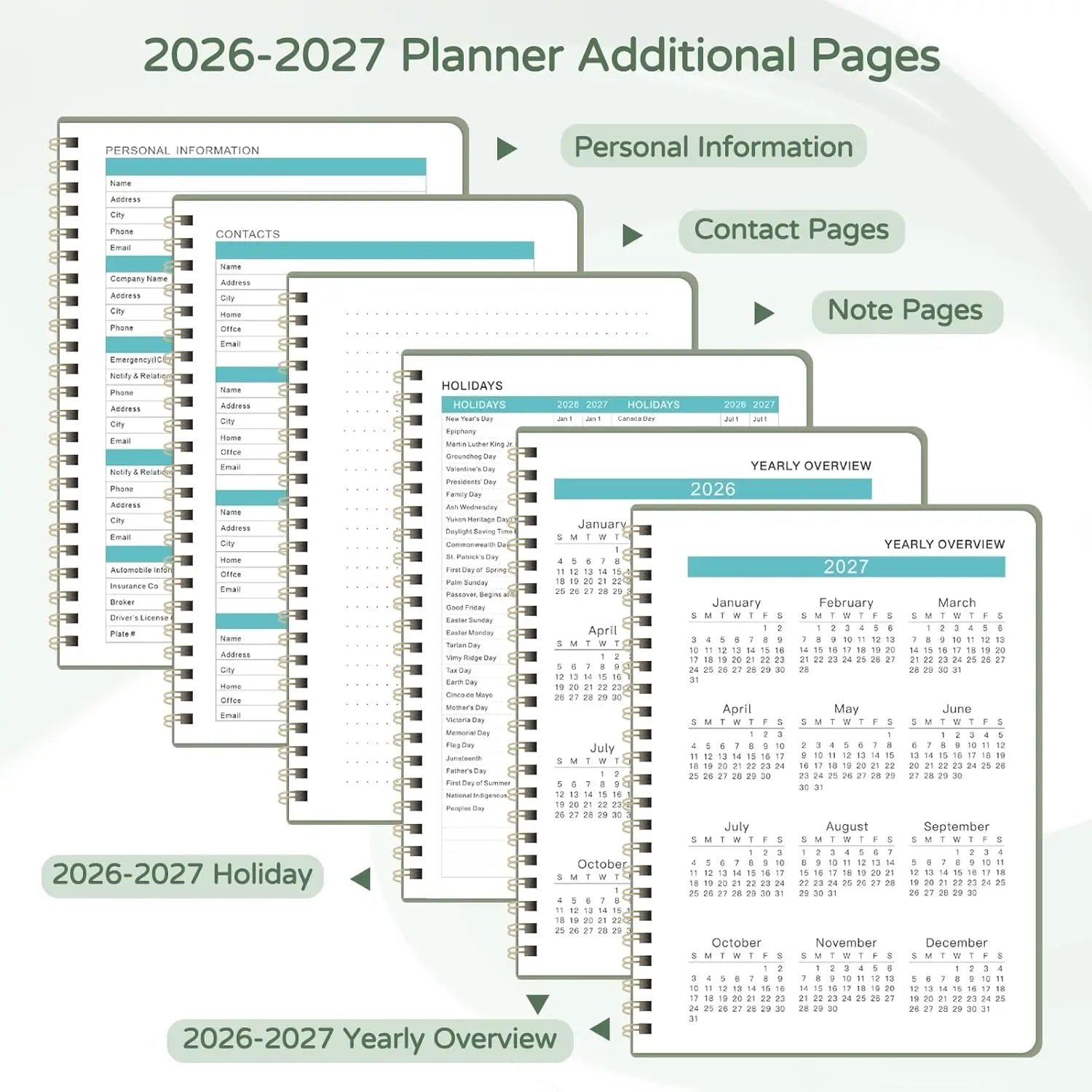 Jan 2026-Dec 2027 Monthly Planner