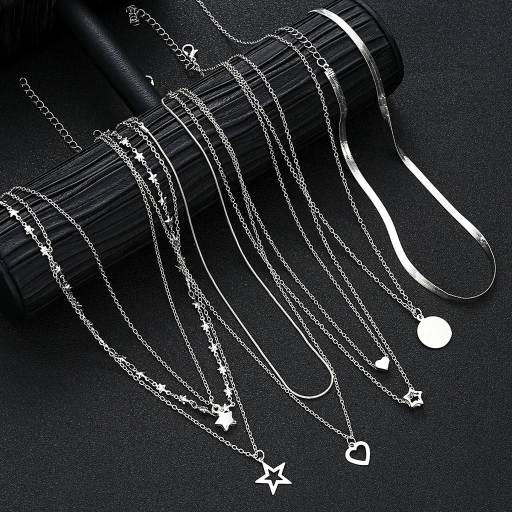Necklace Set(9Pcs)
