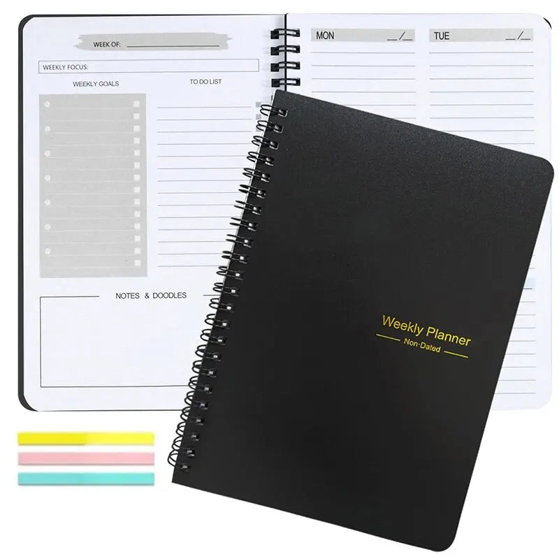 Undated A5 Weekly Planner