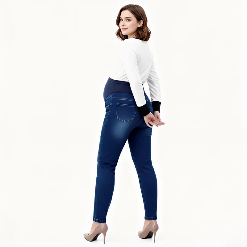 High Waist Maternity Jeans