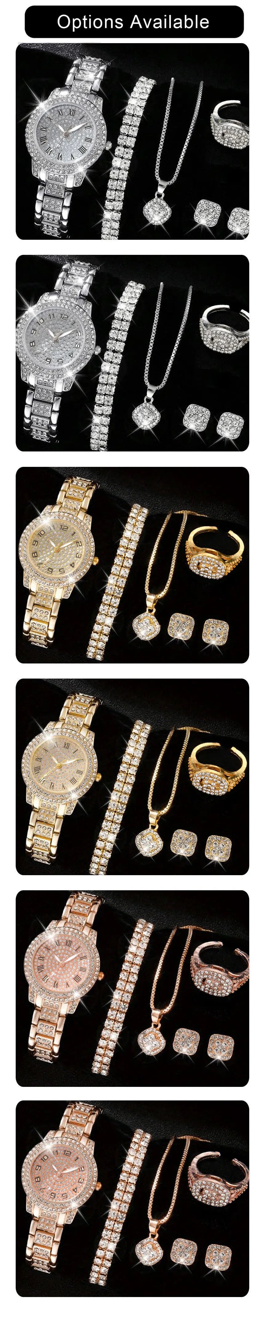 6Pcs Alloy Jewelry Set