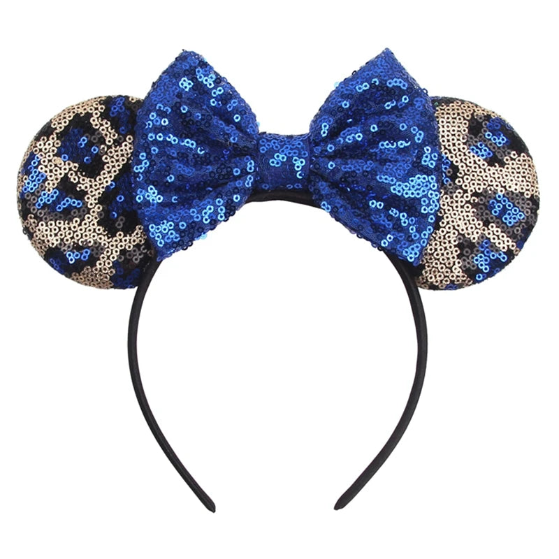 Leopard Mouse Ears Headband