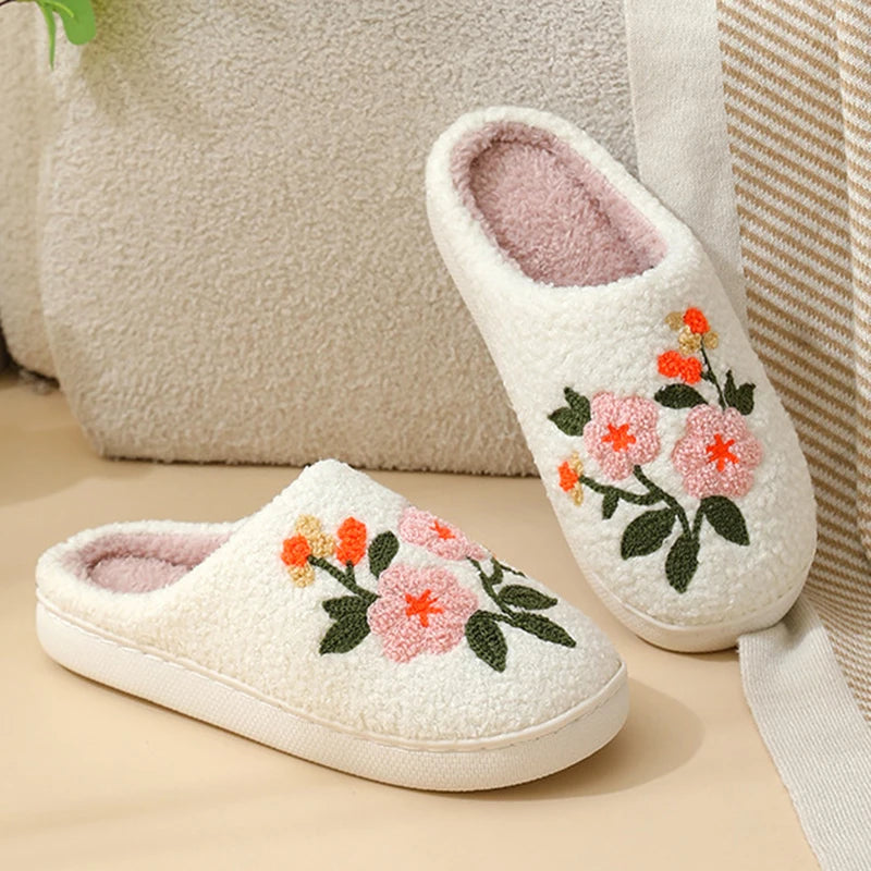 Plush House Slippers