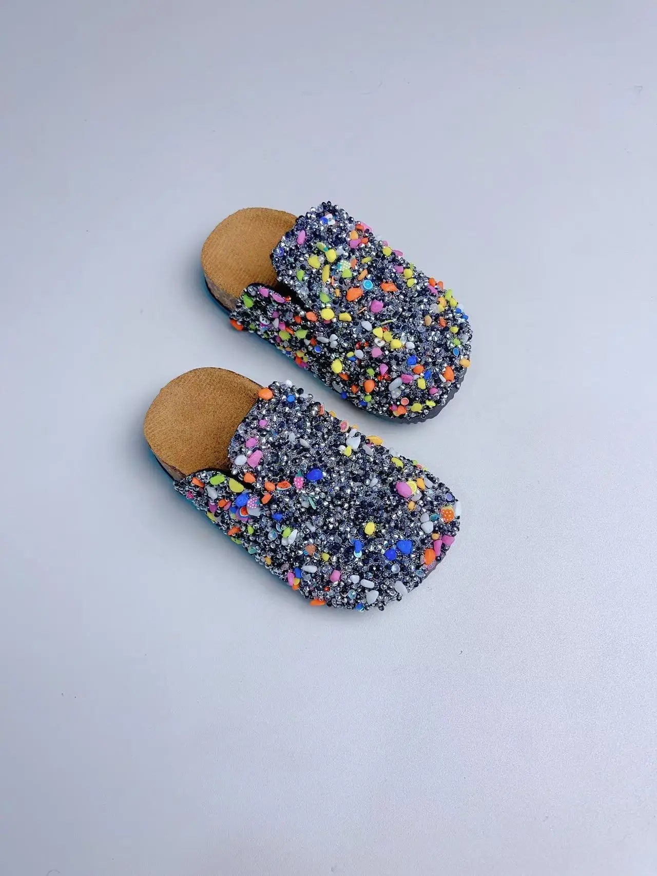 Children's Glitter Loafers
