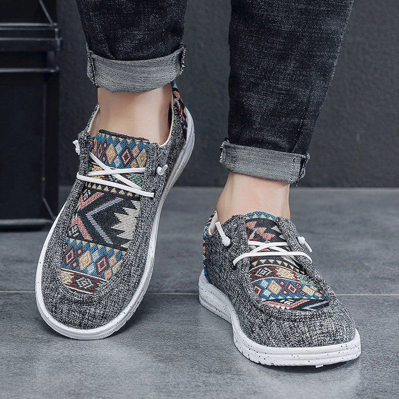 Lightweight Canvas Loafers