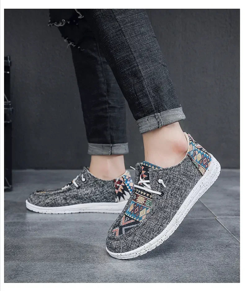 Lightweight Canvas Loafers
